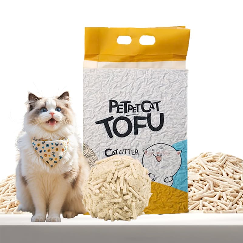 Tofu-Streu im Beutel